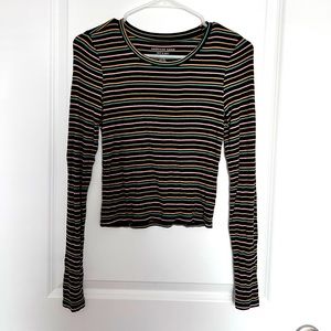 Striped multicolor AE shirt